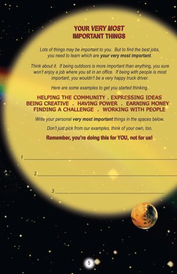 Explorer Workbook Page