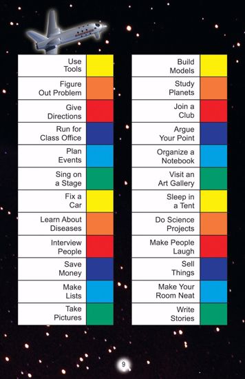 Explorer Workbook Page